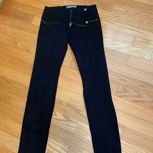 J.BRANDUARTE straight leg black jeans.
